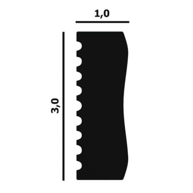 Молдинг из полимера P77 Perfect Plus