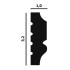 Молдинг из полимера P73 Perfect Plus