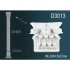 Капитель пилястры D3013 Перфект Полиуретан