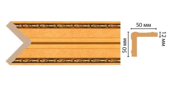 Цветной угол Decomaster 142-1223 ДМ (50*50*2400)