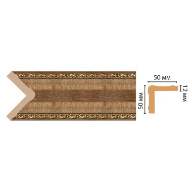 Цветной угол Decomaster 142-3 (50*50*2400)