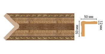 Цветной угол Decomaster 142-3 (50*50*2400)