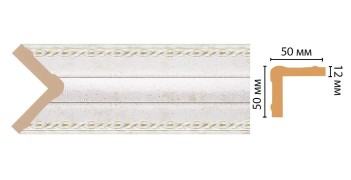 Цветной угол Decomaster 142-40 (50*50*2400)
