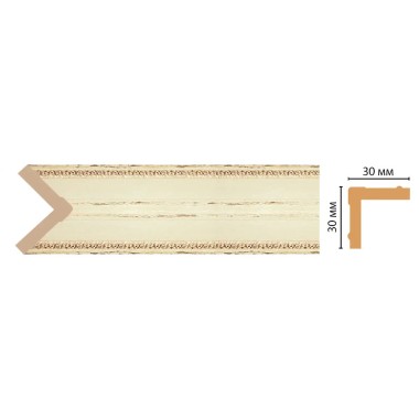 Цветной угол Decomaster 116-1028/28 ДМ (30*30*2400мм)