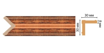Цветной угол Decomaster 116-767 (30*30*2400) ДМ