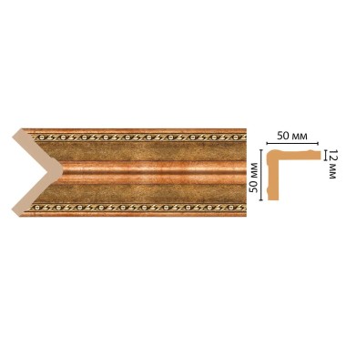 Цветной угол Decomaster 142-43 (50*50*2400)