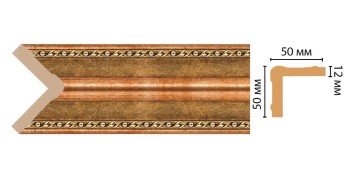 Цветной угол Decomaster 142-43 (50*50*2400)