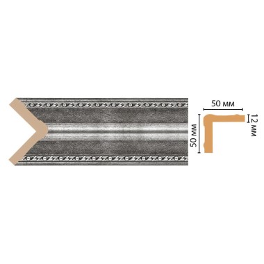 Цветной угол Decomaster 142-44 (50*50*2400)