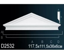 Обрамление дверей D2532 Перфект Полиуретан