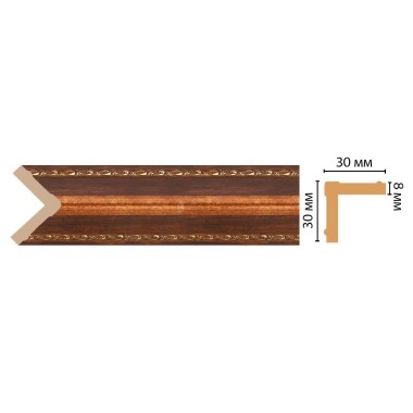 Цветной угол Decomaster 116-1084 (30*30*2400)