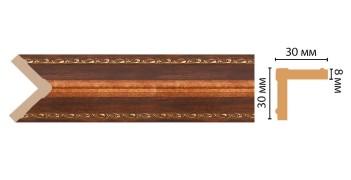 Цветной угол Decomaster 116-1084 (30*30*2400)