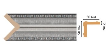 Цветной угол Decomaster 142-55 (51*51*2400)
