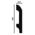 Плинтус напольный P41 Perfect Plus
