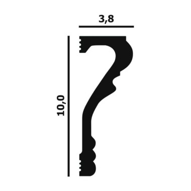 Молдинг из полимера P74 Perfect Plus