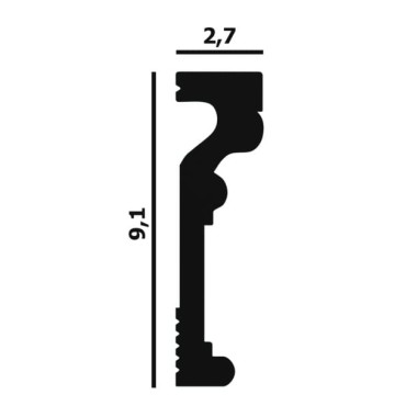 Молдинг из полимера P62 Perfect Plus