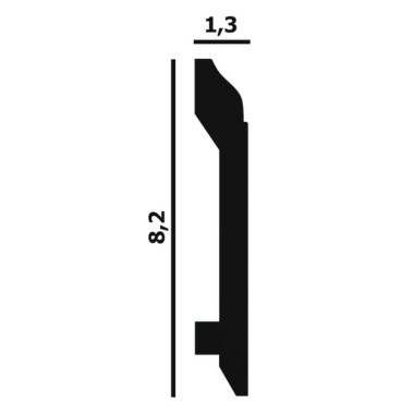 Плинтус напольный P47 Perfect Plus