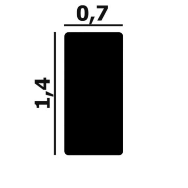 Молдинг из полимера P133 Perfect Plus