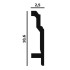 Плинтус напольный P45 Perfect Plus
