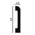 Плинтус напольный P67 Perfect Plus