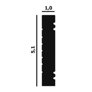 Молдинг из полимера P64 Perfect Plus
