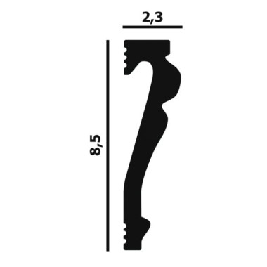 Молдинг из полимера P85 Perfect Plus