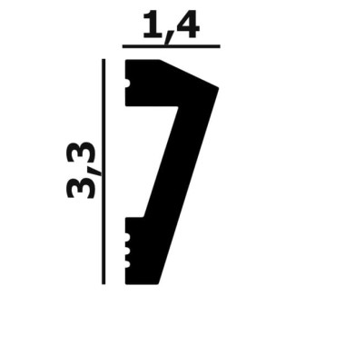 Молдинг из полимера P138 Perfect Plus