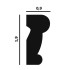 Молдинг из полимера P25 Perfect Plus