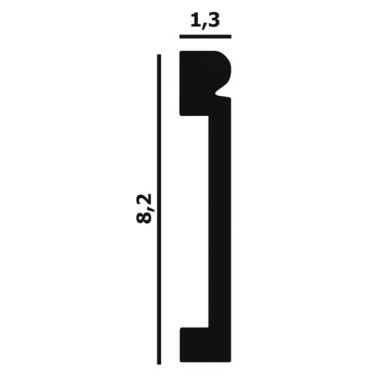 Плинтус напольный P49 Perfect Plus