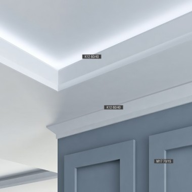 Карниз потолочный Карниз потолочный К12 60-40