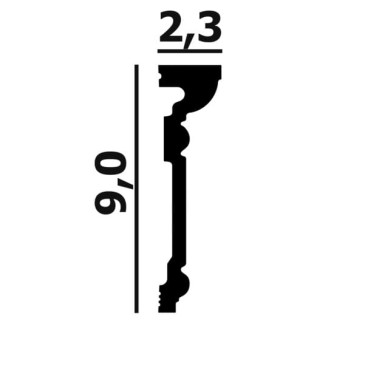 Молдинг из полимера P98 Perfect Plus
