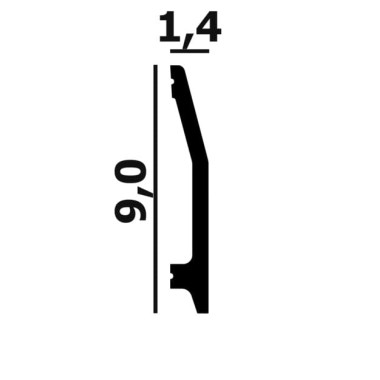 Плинтус напольный P111 Perfect Plus