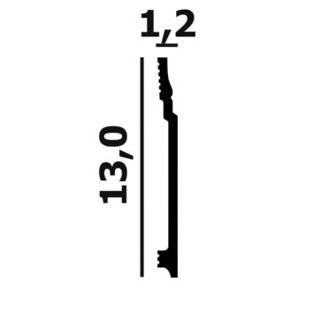 Плинтус напольный Р117 Perfect Plus