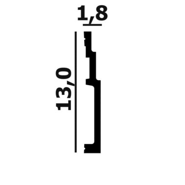 Молдинг из полимера P110 Perfect Plus