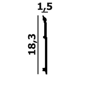 Напольный плинтус Р115 Perfect Plus