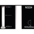 Ствол полуколонны N3224 Перфект Полиуретан