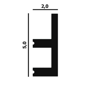 Напольный плинтус P80 Perfect Plus