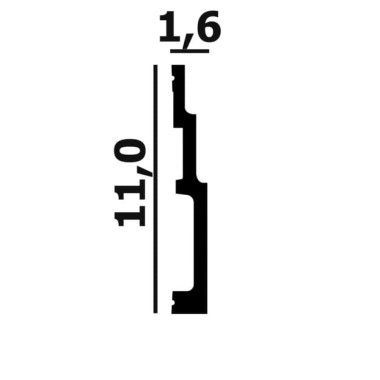 Молдинг из полимера P109 Perfect Plus