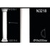 Ствол полуколонны N3218 Перфект Полиуретан