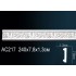 Молдинг полиуретановый с рисунком AC217