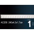 Молдинг полиуретановый AC256 с орнаментом