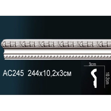Молдинги для стен AC245 из полиуретана