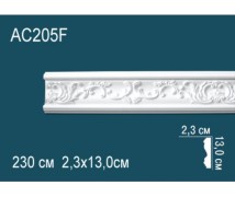 Гибкий молдинг полиуретановый с рисунком AC205F