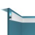 Потолочный плинтус для светодиодной ленты P81 Перфект Плюс