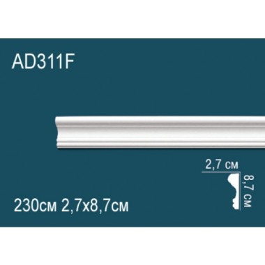 Гибкий молдинг полиуретановый AD311F