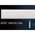 Плинтус напольный из полиуретана AD307 Перфект