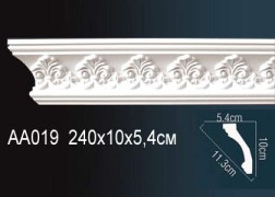 Плинтус на потолок AA019 Перфект