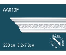 Гибкий потолочный плинтус AA010F Перфект