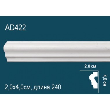 Молдинги для стен AD422 из полиуретана