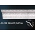 Плинтус потолочный полиуретановый AA122 Перфект