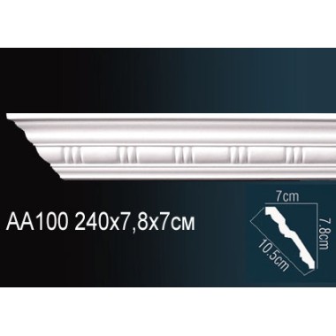 Плинтус на потолок AA100 Перфект
